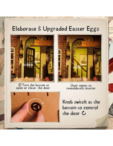 Book Nook Rose Détective Privé - Cutebee