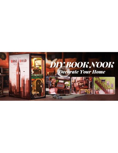 Book Nook Rose Détective Privé - Cutebee