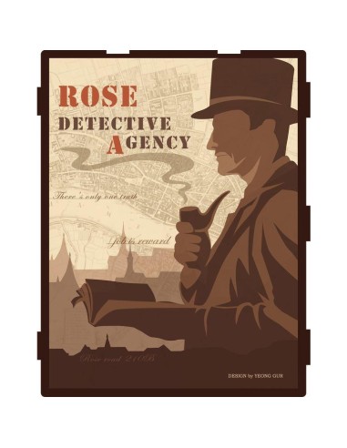 Book Nook Rose Détective Privé - Cutebee