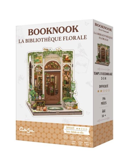 BookNook - La Bibliothèque Florale - Cutebee