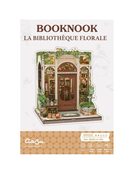 BookNook - La Bibliothèque Florale - Cutebee