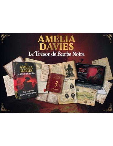Amelia Davies - Le Tresor De Barbe Noire - Unsolved Enigmas