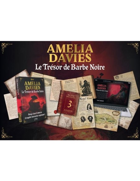 Amelia Davies - Le Tresor De Barbe Noire - Unsolved Enigmas