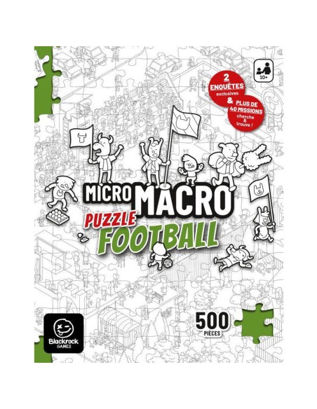 Micro Macro Puzzle 500 pcs : Football - Spielweise