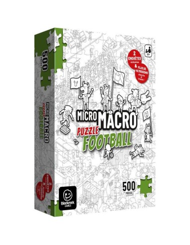 Micro Macro Puzzle 500 pcs : Football - Spielweise