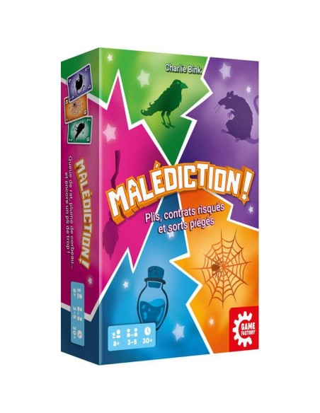 Malédiction! - Jeux de société - Game Factory
