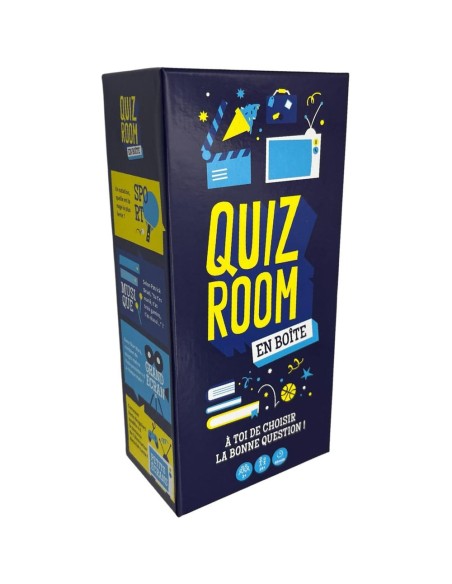 Quiz Room en Boîte - Un jeu Les Editions de la Paille - Gigamic
