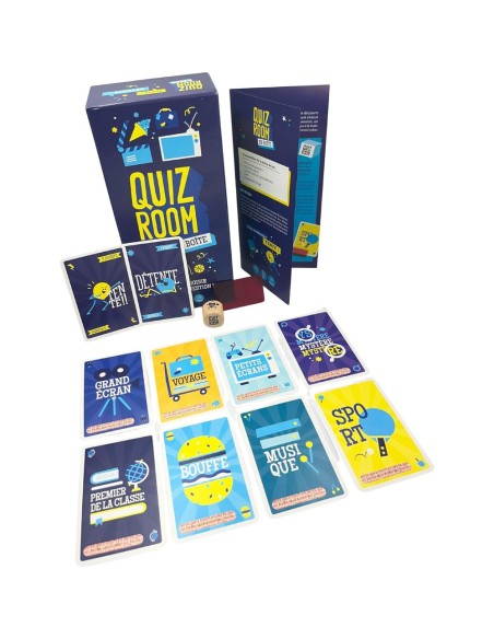Quiz Room en Boîte - Un jeu Les Editions de la Paille - Gigamic