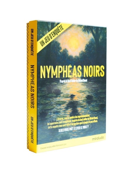 Nymphéas Noirs - Jeu de Société - Jeu d'Enquête - Miraludo