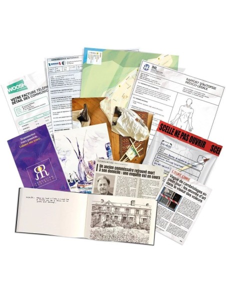 Nymphéas Noirs - Jeu de Société - Jeu d'Enquête - Miraludo