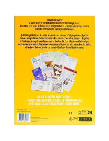 Nymphéas Noirs - Jeu de Société - Jeu d'Enquête - Miraludo