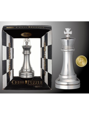 Cast Puzzle Chess King - Jeux classiques - Casse-têtes - Hanayama