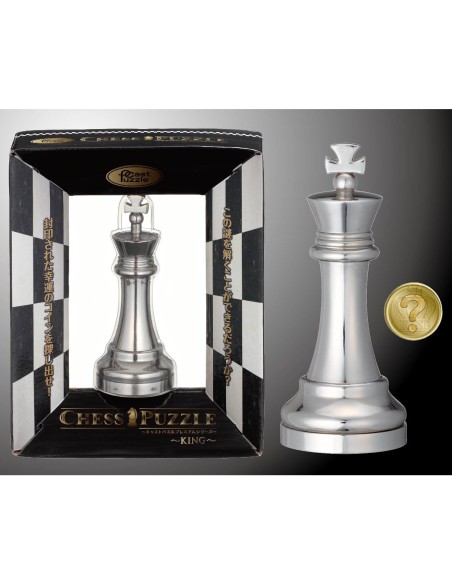 Cast Puzzle Chess King - Jeux classiques - Casse-têtes - Hanayama