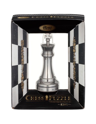 Cast Puzzle Chess King - Jeux classiques - Casse-têtes - Hanayama