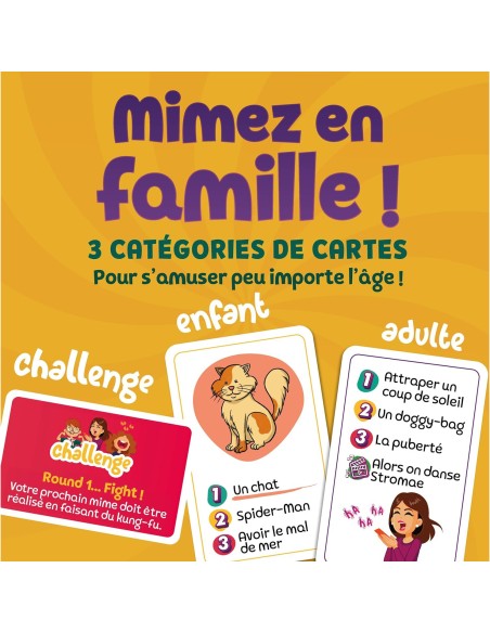Génération Mimes - Jeux de société - Zenagame