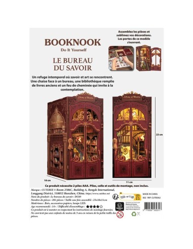 Booknook - Le Bureau du Savoir - Cutebee