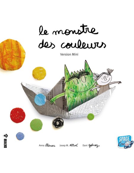 Le Monstre des couleurs - mini - Space Cow