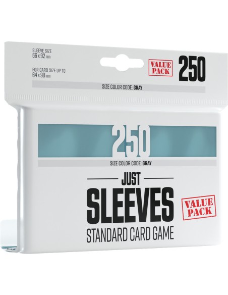 Protège cartes 250 Just Sleeves Standard Size - Accessoires - Gamegenic
