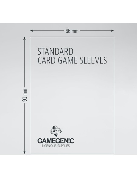 Standard Card Game Value Pack 200 Matte Sleeves - Gamegenic