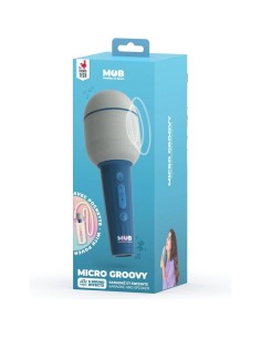Micro karaoké groovy - bleu nuit - Mob