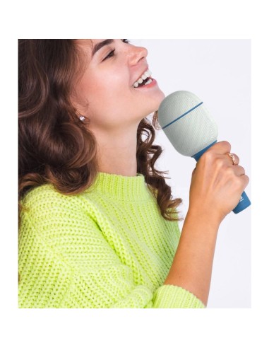 Micro karaoké groovy - bleu nuit - Mob