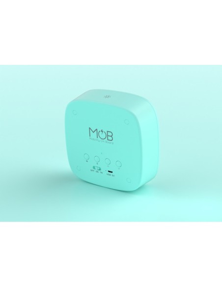 Mob - Réveil Veilleuse 2 en 1 Billy Clock Night Blue