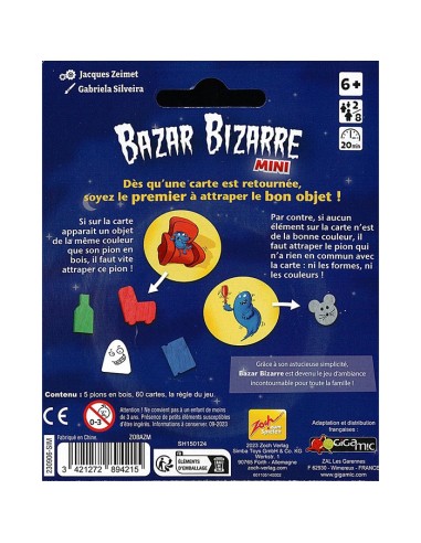 Bazar Bizarre Mini - Jeux de société - Gigamic