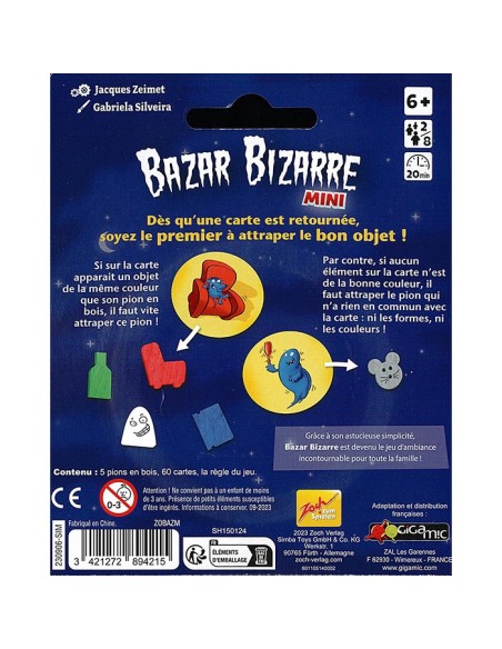 Bazar Bizarre Mini - Jeux de société - Gigamic