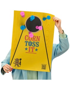 Poster Tossit - Corvées + Cornhole - Tossit - Jeux classiques - Gigamic