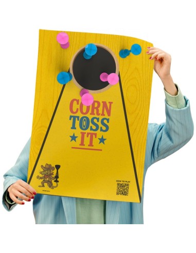 Poster Tossit - Corvées + Cornhole - Tossit - Jeux classiques - Gigamic