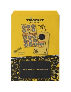 Poster Tossit - Corvées + Cornhole - Tossit - Jeux classiques - Gigamic 2