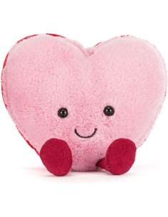 Jellycat Peluche Coeur Macaron - Amuseables Colette Heart