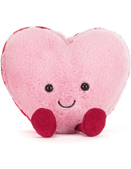 Jellycat Peluche Coeur Macaron - Amuseables Colette Heart