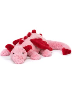 Jellycat Peluche Dragon Heart - Saint Valentin