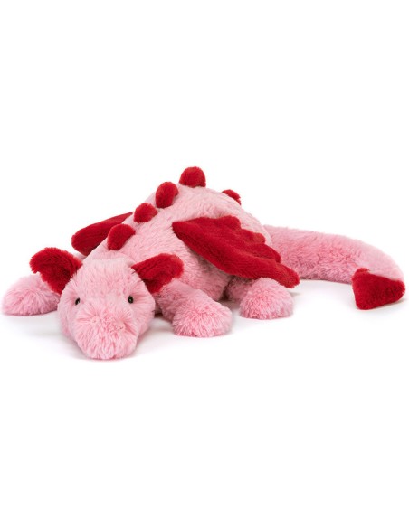 Jellycat Peluche Dragon Heart - Saint Valentin