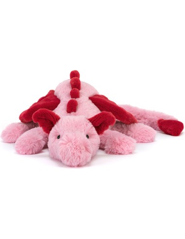Jellycat Peluche Dragon Heart - Saint Valentin