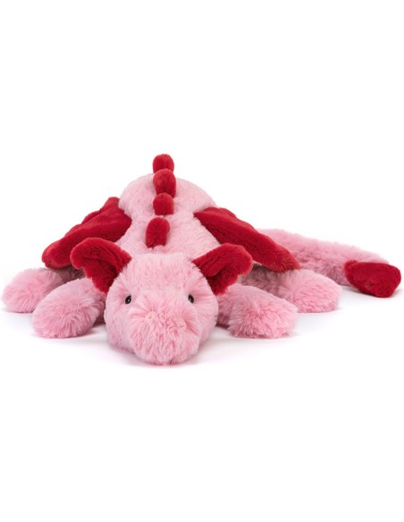 Jellycat Peluche Dragon Heart - Saint Valentin