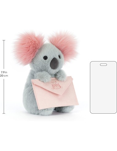 Jellycat Peluche Koala with Message