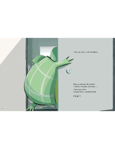 Livre La boite à Berk - L'école des loisirs - Moulin Roty