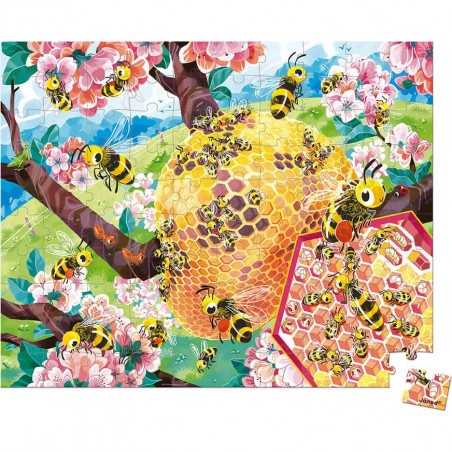 Puzzle La vie des abeilles WWF - 100 pièces - Janod