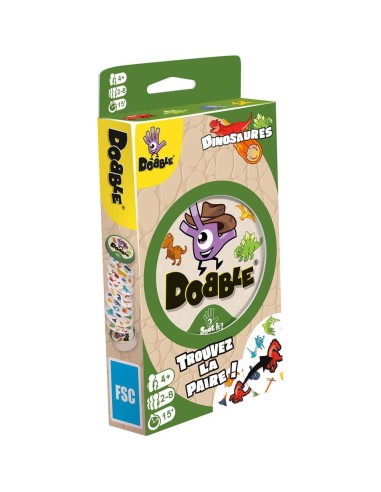 Dobble Dinosaures - Eco Blister - Asmodee