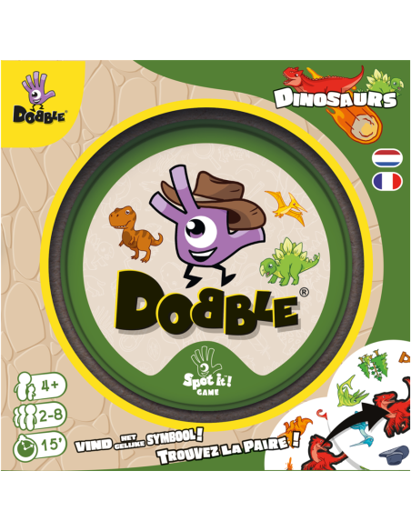 Dobble : Dinosaurs - Eco Sleeve - Fr/Nl - Asmodee