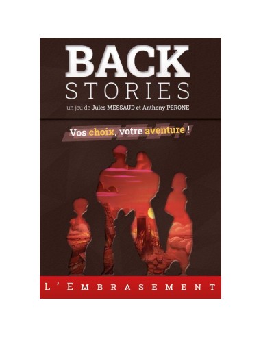 L'Embrasement - Back Stories - Jeu de Société Coopératif - La Boite De Jeu