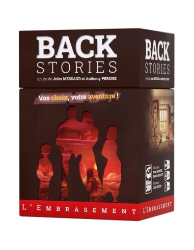 L'Embrasement - Back Stories - Jeu de Société Coopératif - La Boite De Jeu