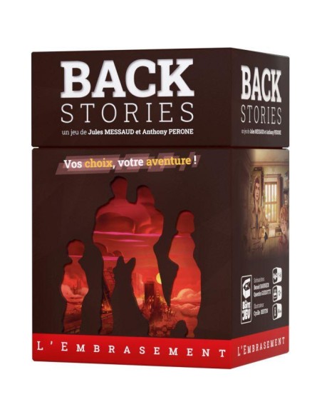 L'Embrasement - Back Stories - Jeu de Société Coopératif - La Boite De Jeu