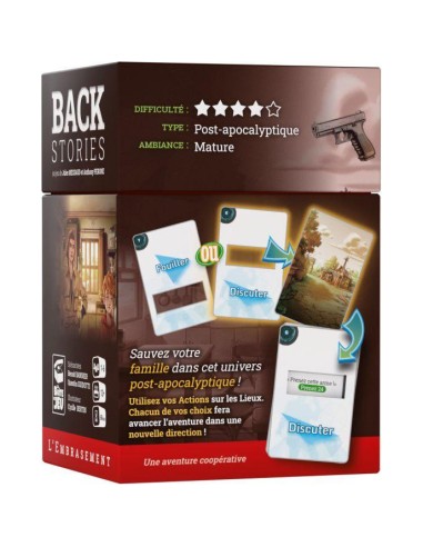 L'Embrasement - Back Stories - Jeu de Société Coopératif - La Boite De Jeu