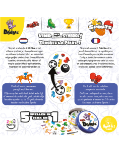 Dobble Sports - Eco Sleeve - Fr/Nl - Asmodee 2