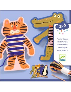 Premier tissage - Les pulls des animaux - Djeco 2
