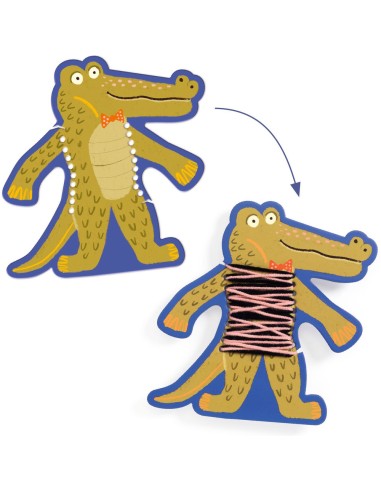 Premier tissage - Les pulls des animaux - Djeco