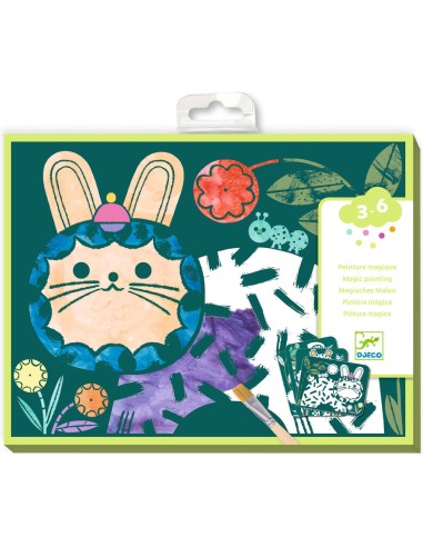 Peinture magique à révéler - Animaux déguisés - Djeco